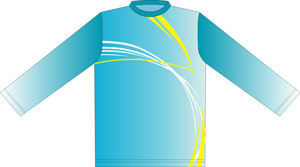 12394  Long Sleeve Full Sublimated Jersey