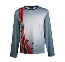 12399  Long Sleeve Full Sublimated Jersey