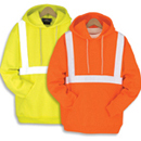 21105  Class 2 Pullover Hooded Safety Sweatshirt